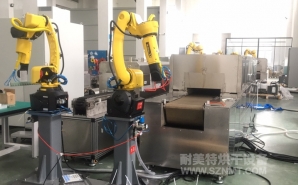 NMT-SDL-616 疫苗玻璃瓶特殊涂層工藝,預(yù)熱+固化自動化對接隧道爐烘烤線(蘇州?？松?